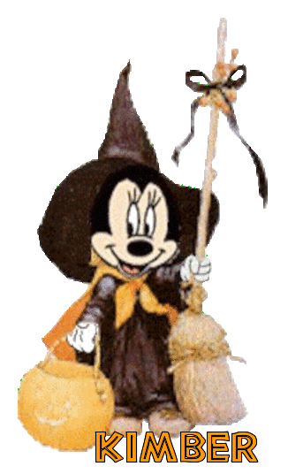 MINNIE AS A WITCH WITH KIMBER