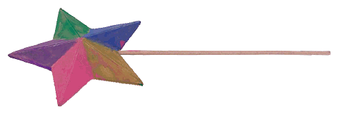 star on a stick