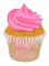 Pink Cupcake - Hugs - Nita