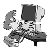 Kid on Computer