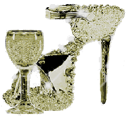 Glass shoe glass