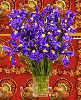 A vase of flowers for Thanksgiving