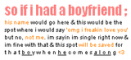 If I Had A Boyfriend!