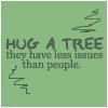 hug trees