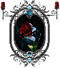 Goth Rose Frame