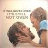 Never over