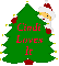 Xmas Tree and Santa - Cindi