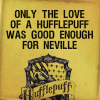Hufflepuff: The Only Love for Neville