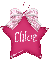 Pink Star & Bow -Chloe-