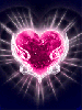 sparkly heart