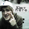 kiss me here