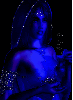 blue magic lady