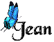 Blue Butterfly - Jean