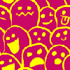 cute squishy faces background
