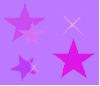 estrellas con fondo lila 