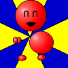 Red Dancing Blob