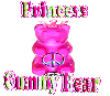 Princess  Pink Gummy Bear