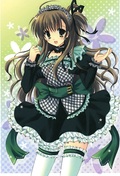 Green girl