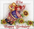 Sunflower Angel - Happy Birthday, Elia