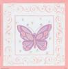 Pink Butterfly art