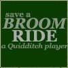 ride a quidditch player