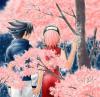 cherry sakura & sasuke