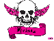 krista pink skull