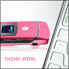 pink mobile phone