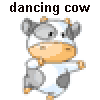 dancin cow