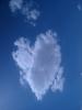 a heart on the sky