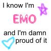 I know I'm emo