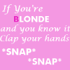 If You're Blonde