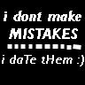 Don't make mistake