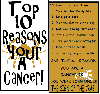 Top 10 Reasons You're a Cancer