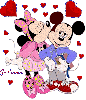 Micky mouse is in love