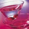 Pink martini drink