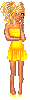 girl in yellow dress