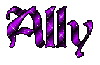 ally in purple