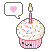 Cute B-day Cupcake Lurv