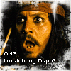 omg! it's johnny depp!