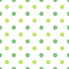 Cute green polka dot :)