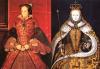 Princess Queens Mary I & Elizabeth I Clipart2.