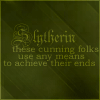 Slytherin Quote