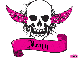 jenn pink skull