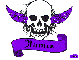 jamie purple skull