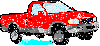 red car with glitter