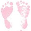 pink baby feet