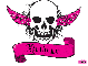 kathryn pink skull