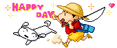 shin chan ready for fishing : happy day