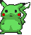 Pikachu Green